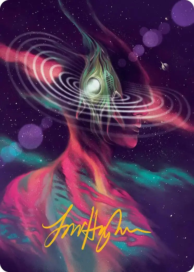 Terrasymbiosis Art Card (Gold-Stamped Signature) [Edge Of Eternities Art Series] 1