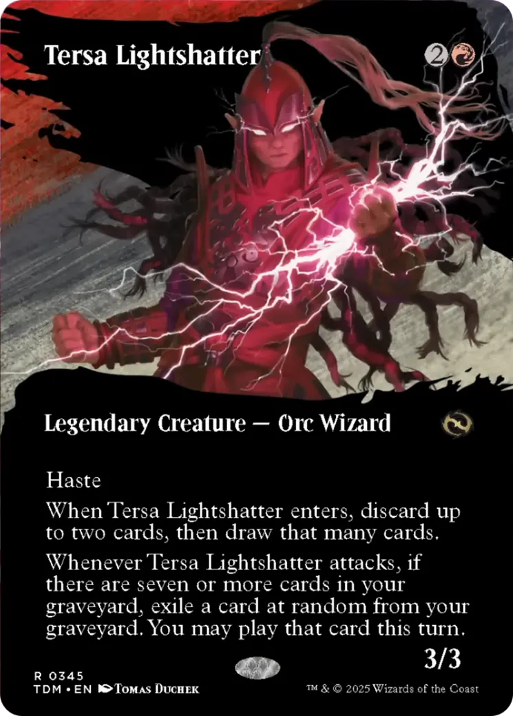 Tersa Lightshatter (Borderless) [Tarkir: Dragonstorm] 1
