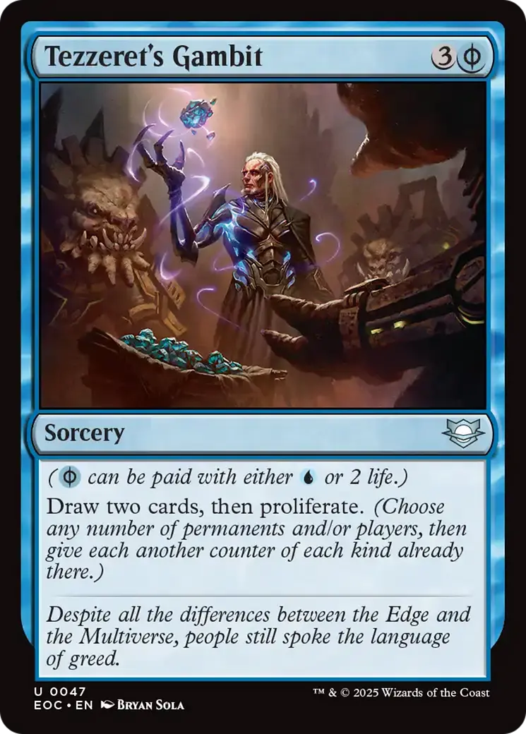 Tezzeret's Gambit [Edge Of Eternities Commander] 1