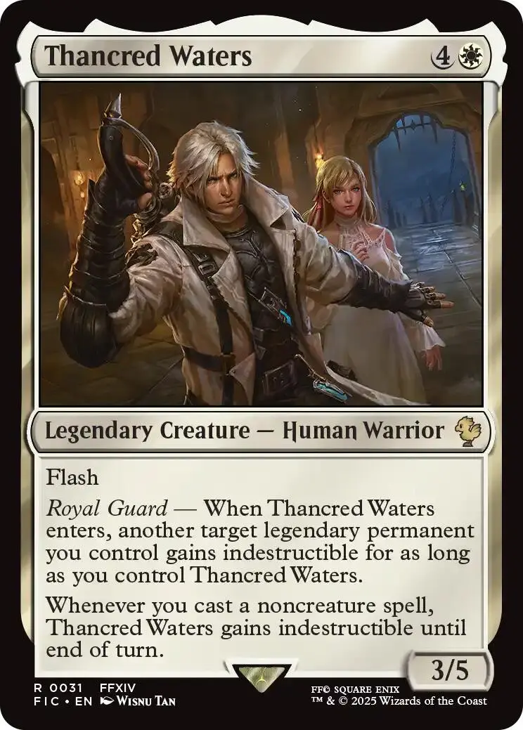 Thancred Waters (Surge Foil) [Final Fantasy Commander] 1