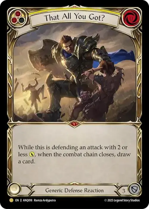 That All You Got (Yellow) (Gold) [Anq018] (Compendium Of Rathe - Antiquity Pack) 1