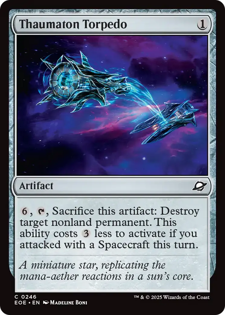Thaumaton Torpedo [Edge Of Eternities] 1