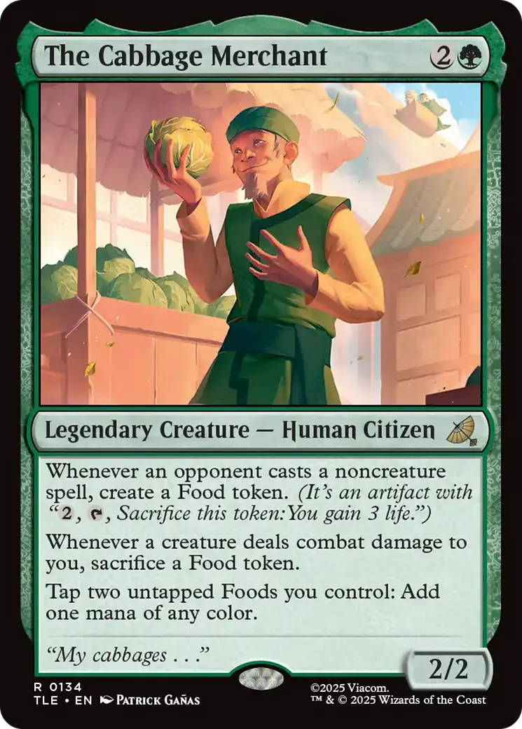 The Cabbage Merchant [Avatar: The Last Airbender: Eternal-Legal] 1