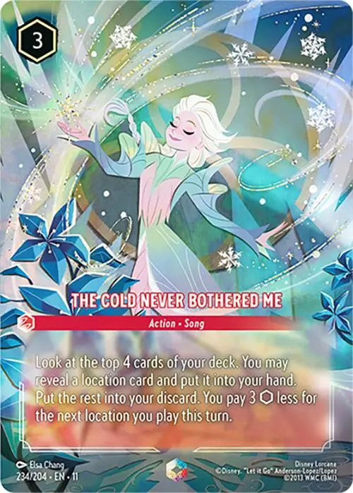 The Cold Never Bothered Me (Enchanted) (234/204) [Winterspell] 1