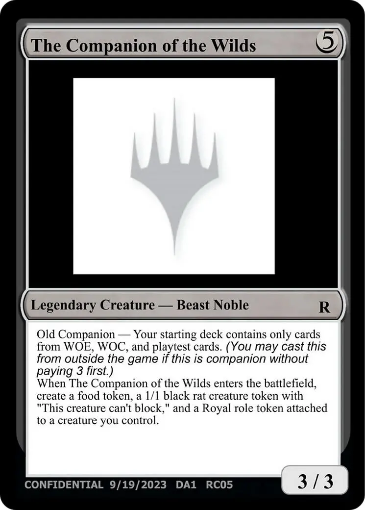 The Companion Of The Wilds [Unknown Event] 1