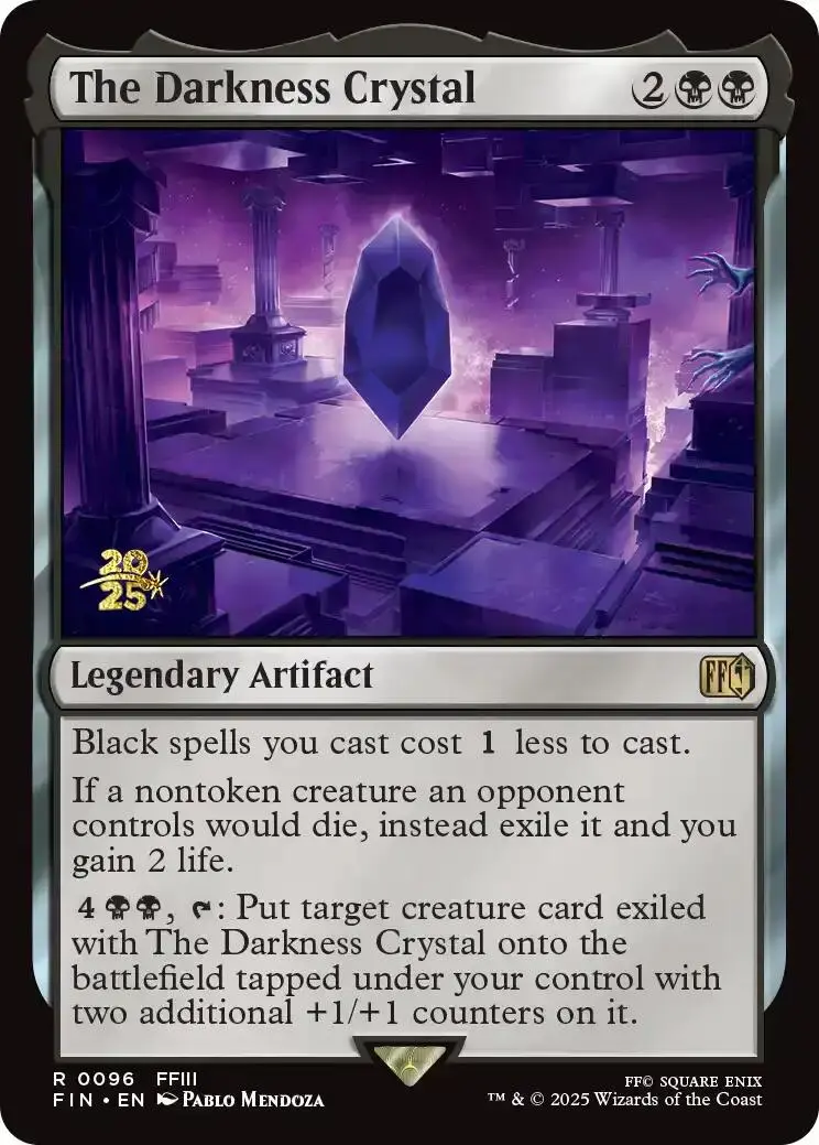 The Darkness Crystal [Final Fantasy Prerelease Promo] 1