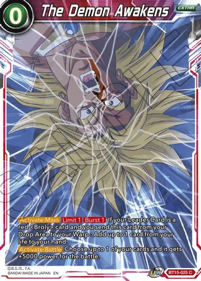 The Demon Awakens [Bt15-025] 1