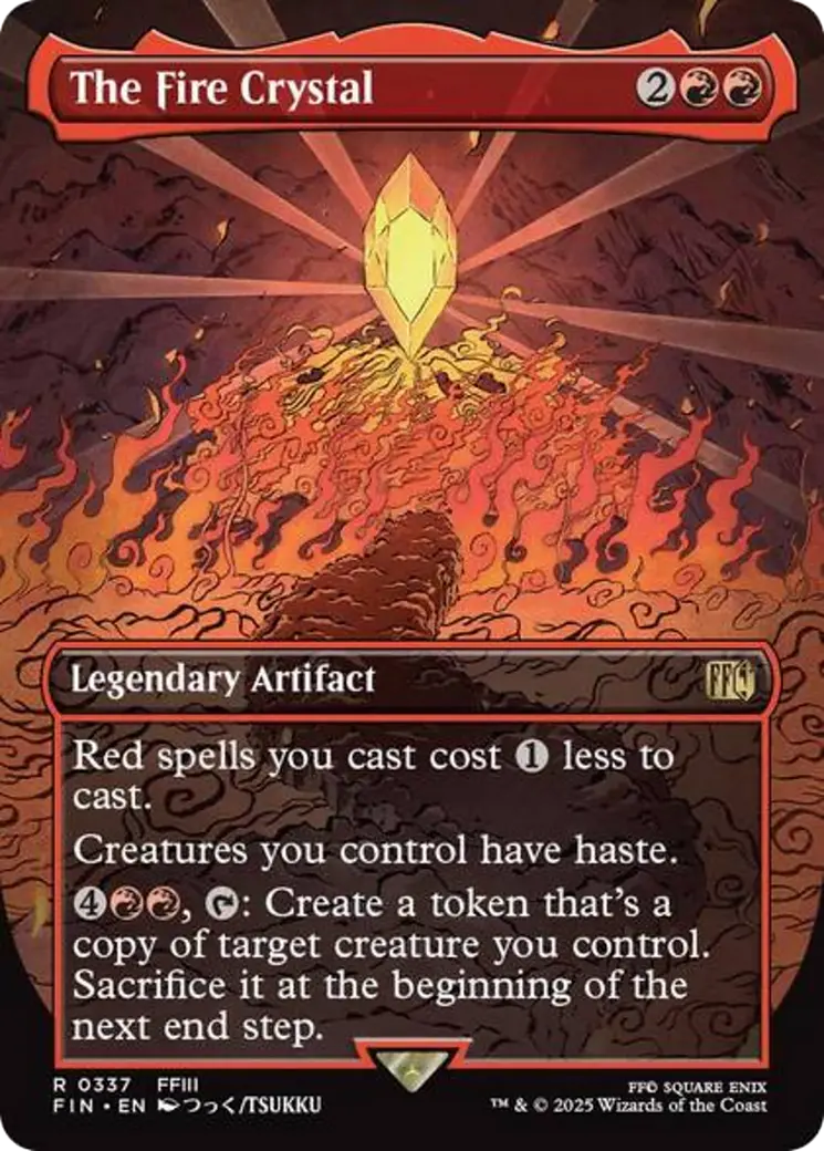 The Fire Crystal (Borderless) [Final Fantasy] 1