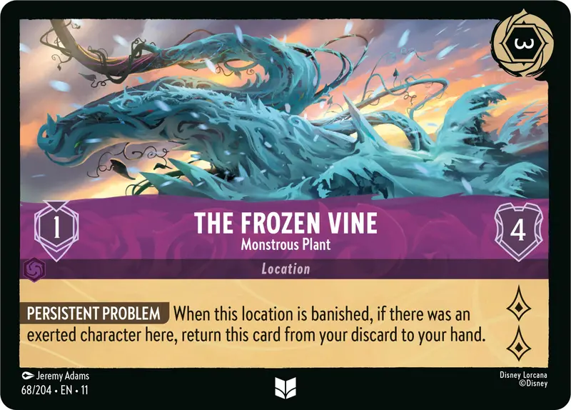 The Frozen Vine - Monstrous Plant (68/204) [Winterspell] 1