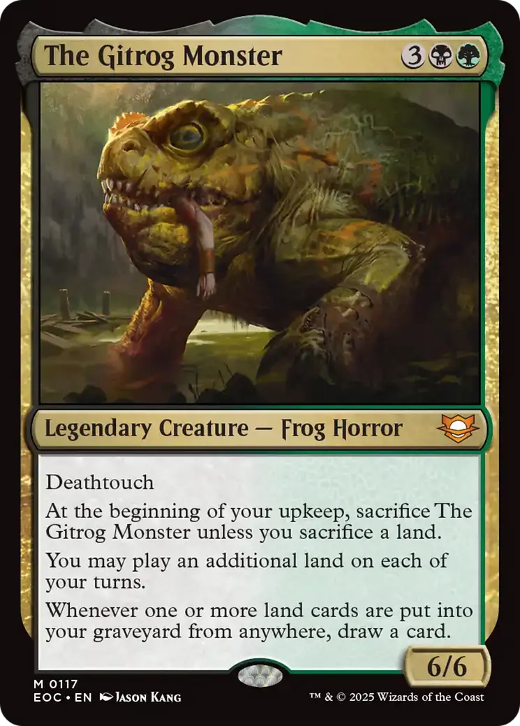 The Gitrog Monster [Edge Of Eternities Commander] 1