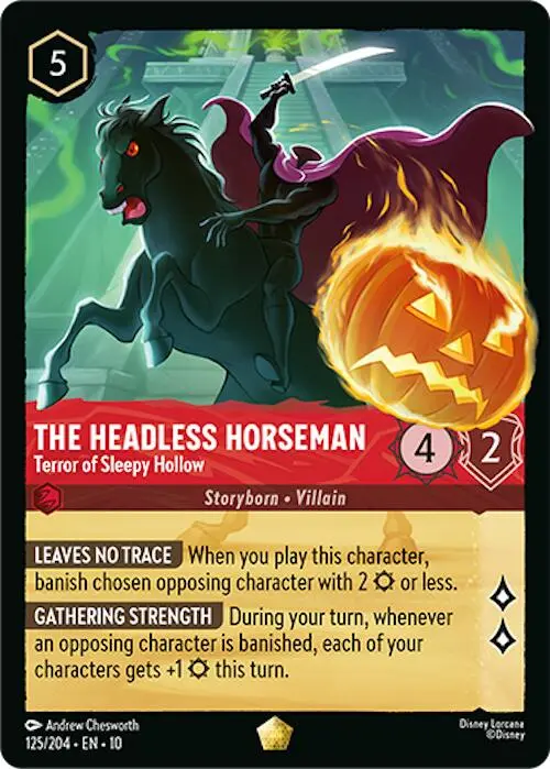 The Headless Horseman - Terror Of Sleepy Hollow (125/204) [Whispers In The Well] 1