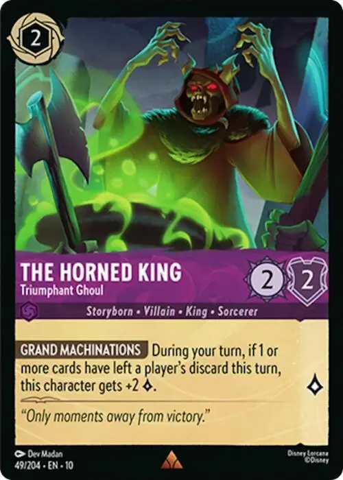 The Horned King - Triumphant Ghoul (49/204) [Whispers In The Well] 1