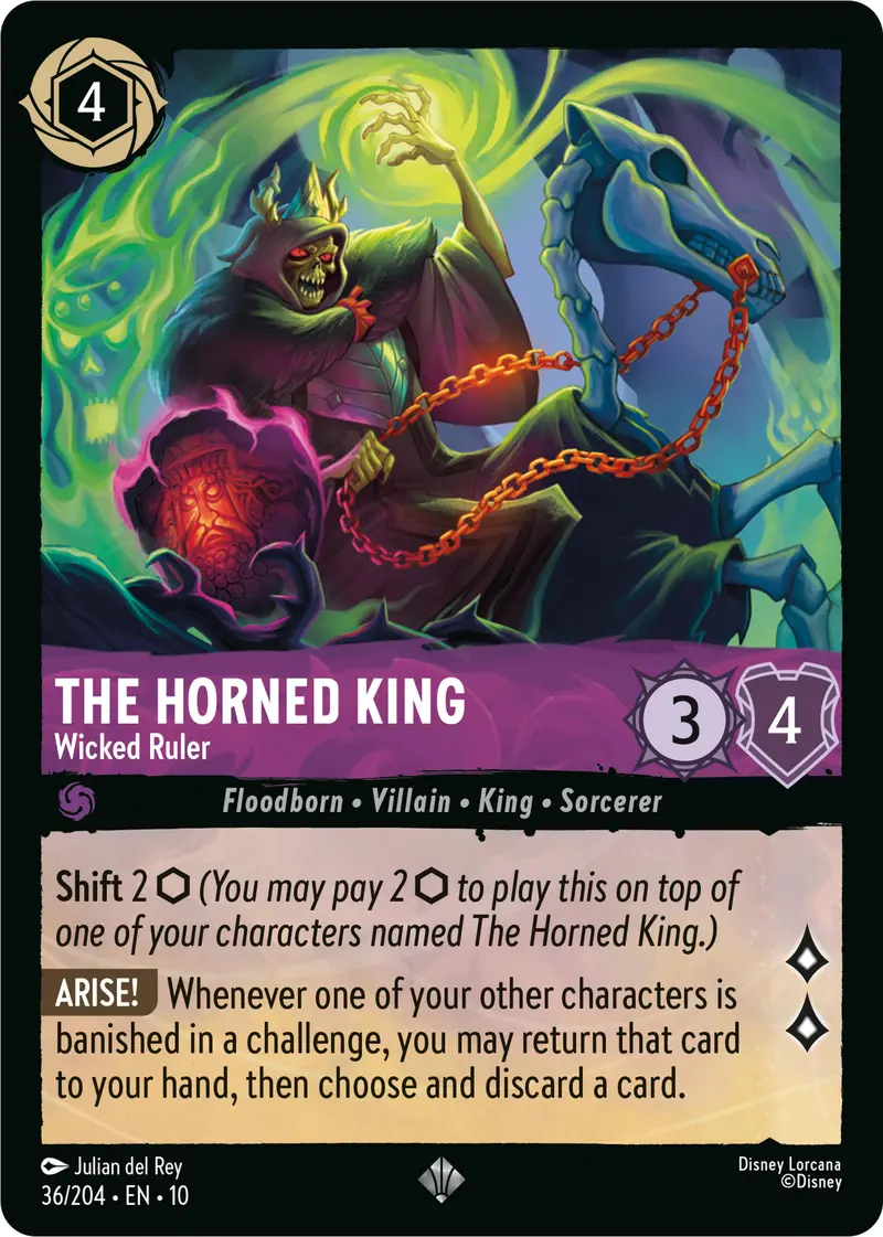 The Horned King - Wicked Ruler (36/204) [Whispers In The Well] 1