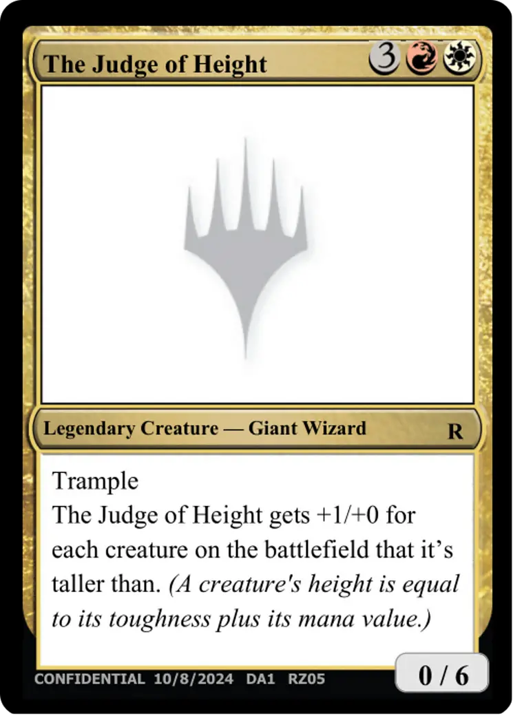 The Judge Of Height [Unknown Event] 1