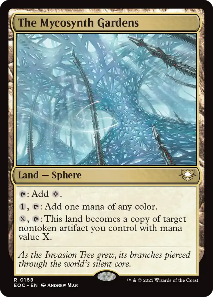 The Mycosynth Gardens [Edge Of Eternities Commander] 1