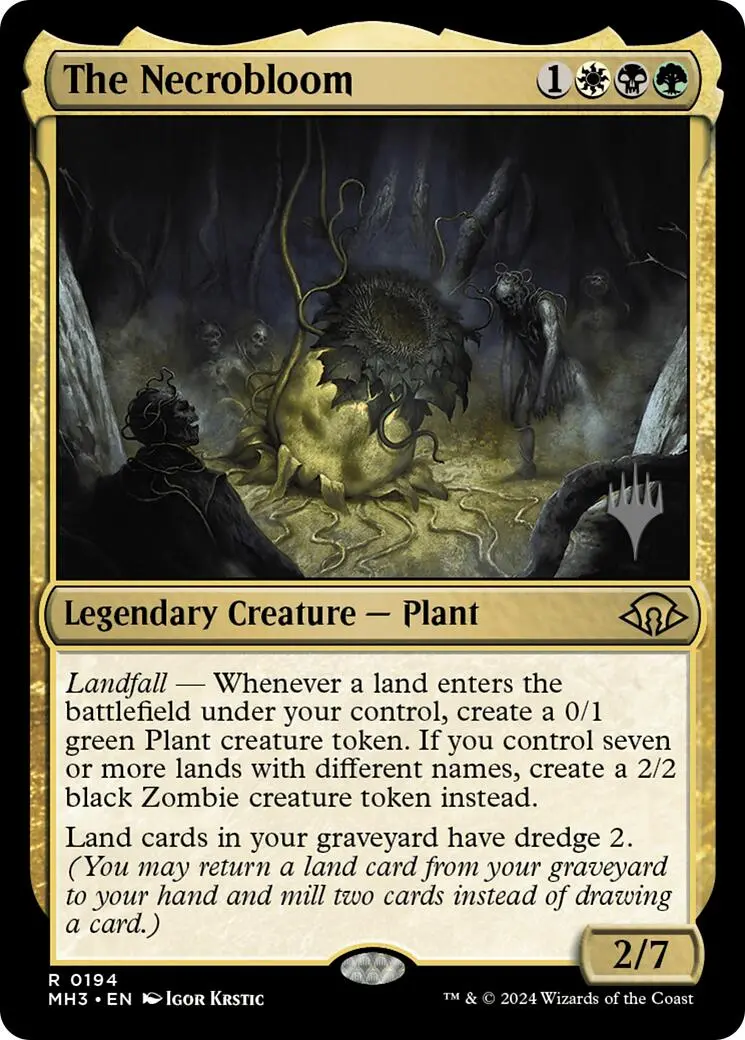 The Necrobloom [Edge Of Eternities Promo Pack] 1