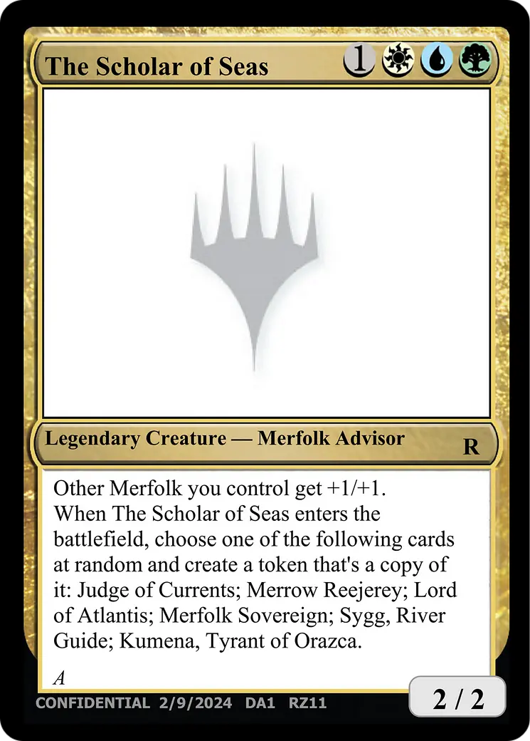 The Scholar Of Seas [Unknown Event] 1