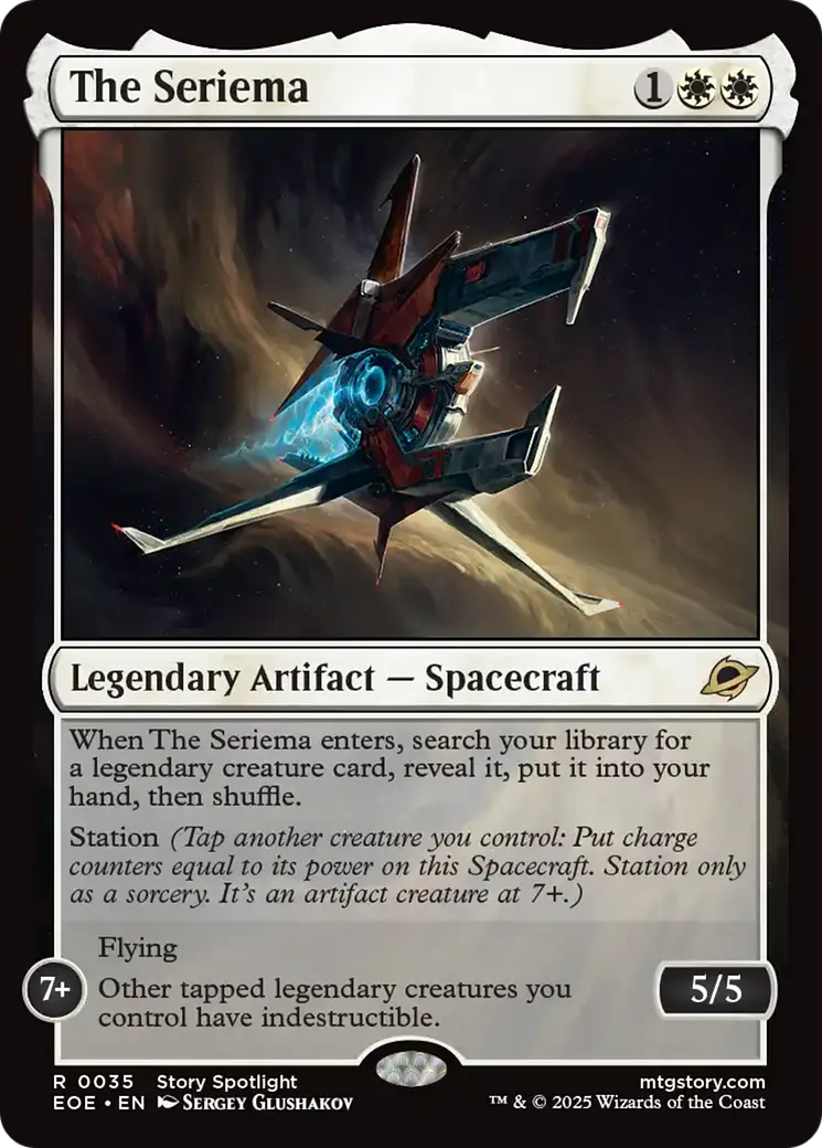 The Seriema [Edge Of Eternities] 1