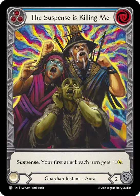 The Suspense Is Killing Me (Extended Art) [Sup207] (Super Slam)  Cold Foil 1