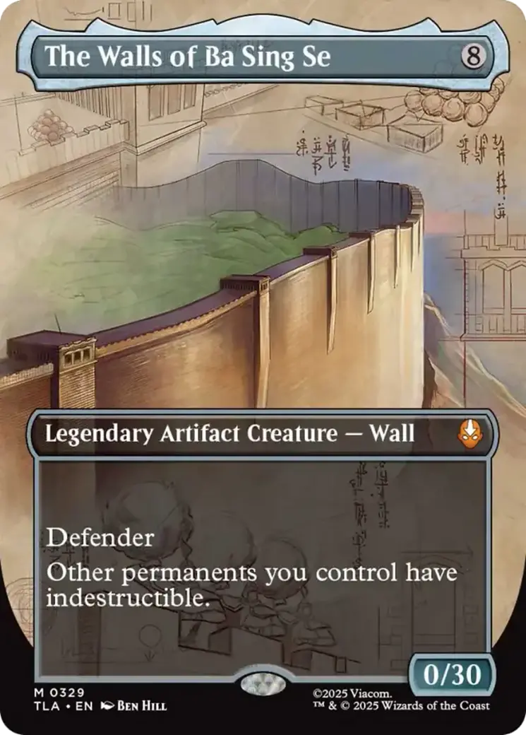 The Walls Of Ba Sing Se (Borderless) [Avatar: The Last Airbender] 1