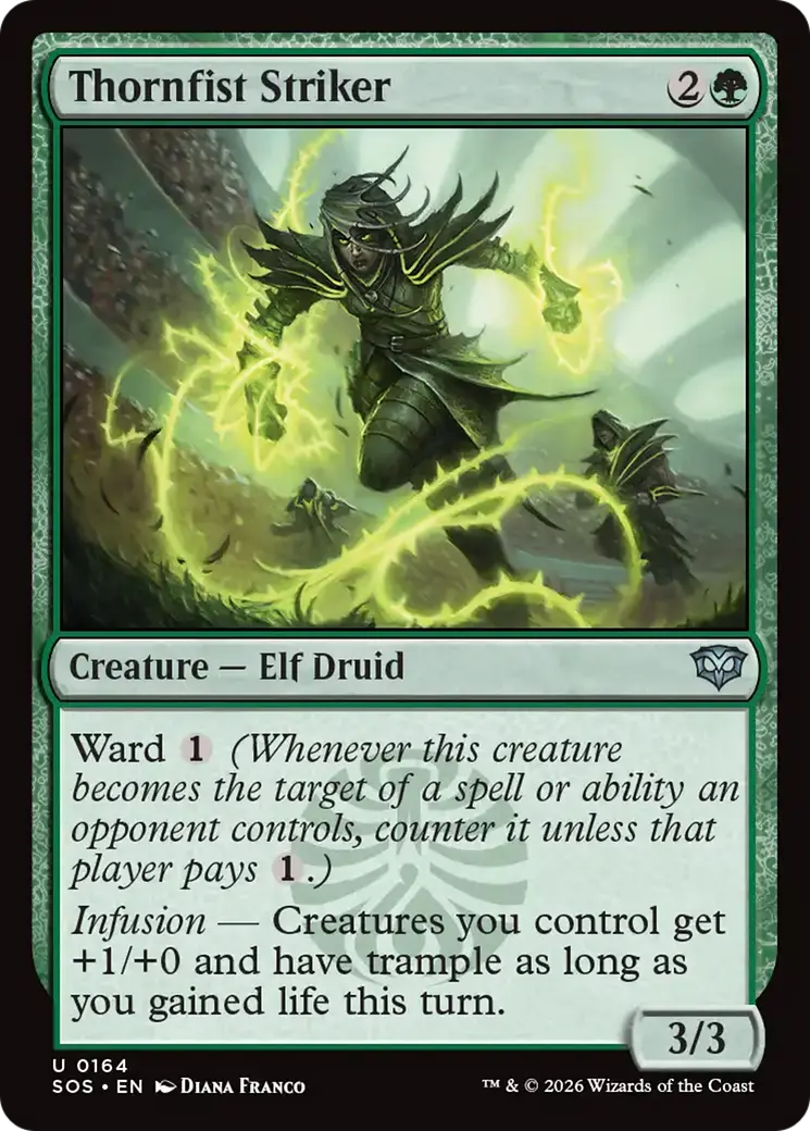Thornfist Striker [Secrets Of Strixhaven] 1
