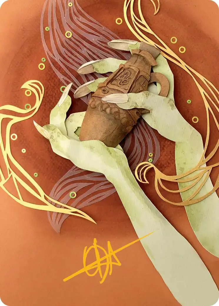 Thousand-Year Elixir Art Card (Gold-Stamped Signature) [Lorwyn Eclipsed Art Series] 1