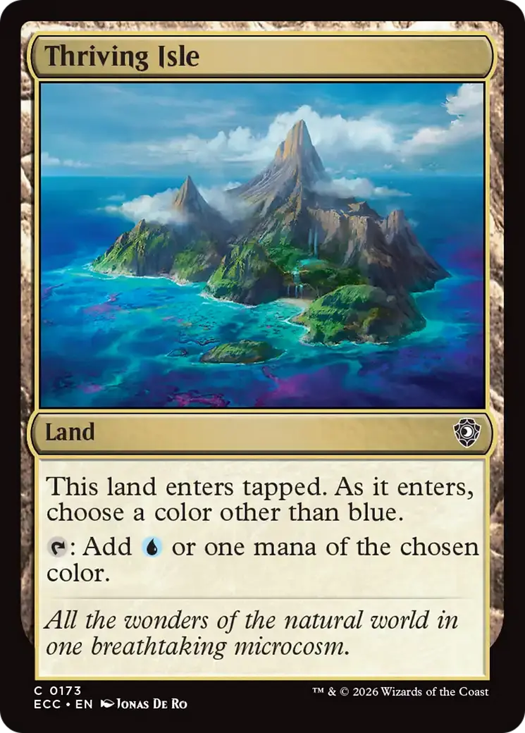 Thriving Isle [Lorwyn Eclipsed Commander] 1