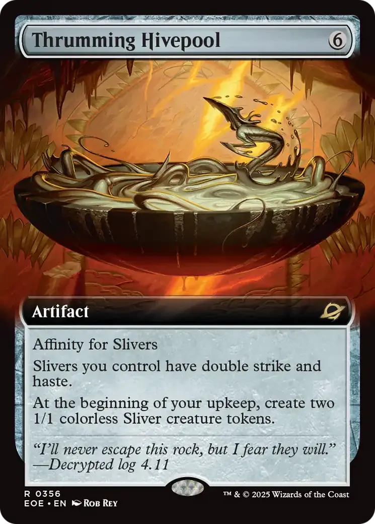 Thrumming Hivepool (Extended Art) [Edge Of Eternities] 1