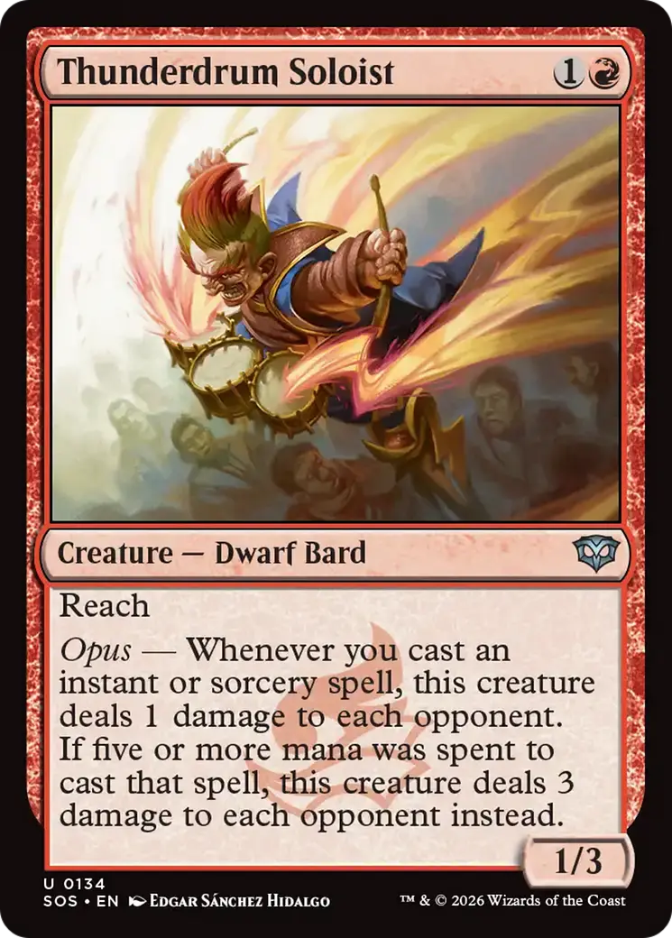 Thunderdrum Soloist [Secrets Of Strixhaven] 1