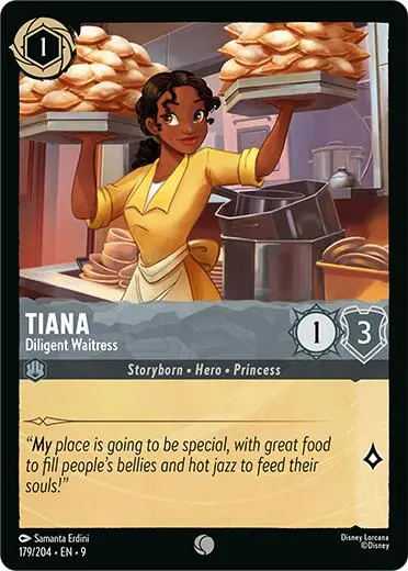 Tiana - Diligent Waitress (179/204) [Fabled] 1