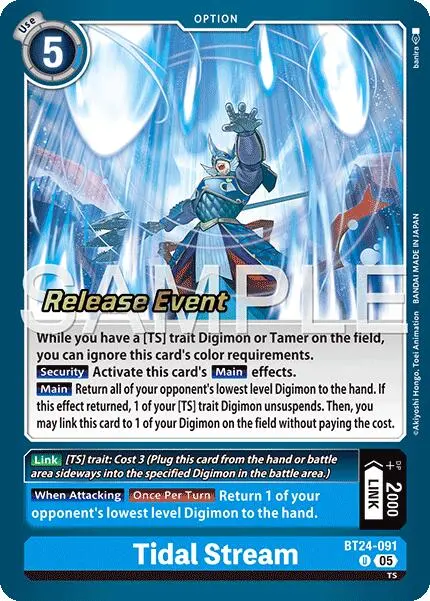 Tidal Stream [Bt24-091] [Time Stranger Release Events Cards] 1