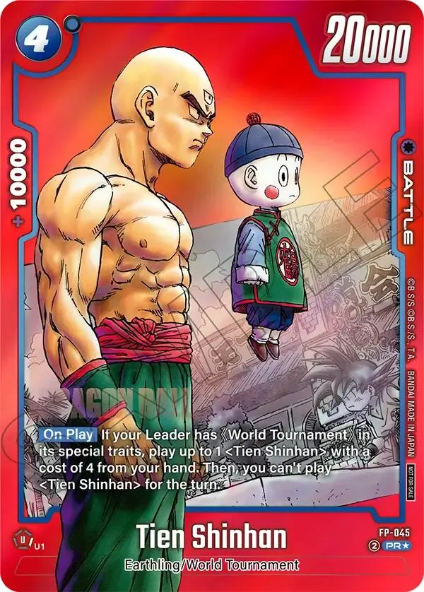 Tien Shinhan (Fp-045) (Limited Pack Manga Version 01) [Tournament And Championship Promos] 1
