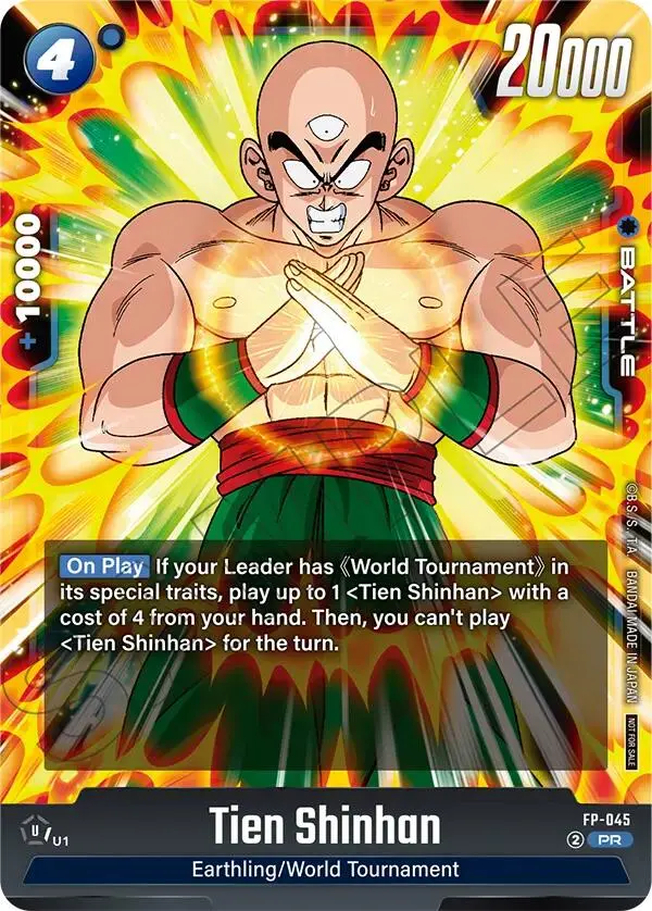 Tien Shinhan (Fp-045) (Tournament Pack 07) [Fusion World Tournament Cards] 1