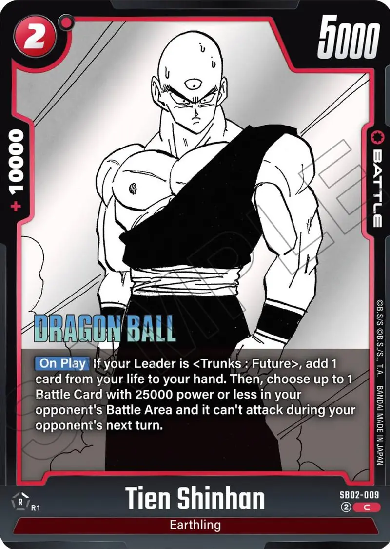Tien Shinhan [Manga Booster 02] 1