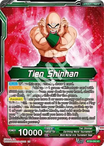 Tien Shinhan // Tien Shinhan, Return Of The Mysterious Technique (Slr) (Bt28-056) [Prismatic Clash] 1