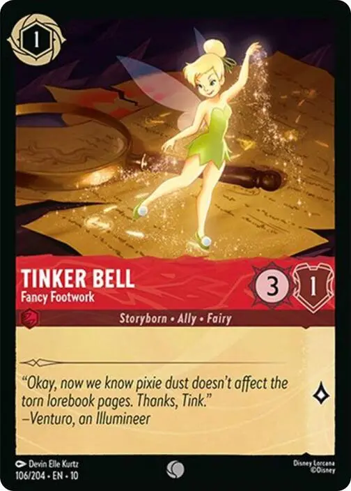 Tinker Bell - Fancy Footwork (106/204) [Whispers In The Well] 1
