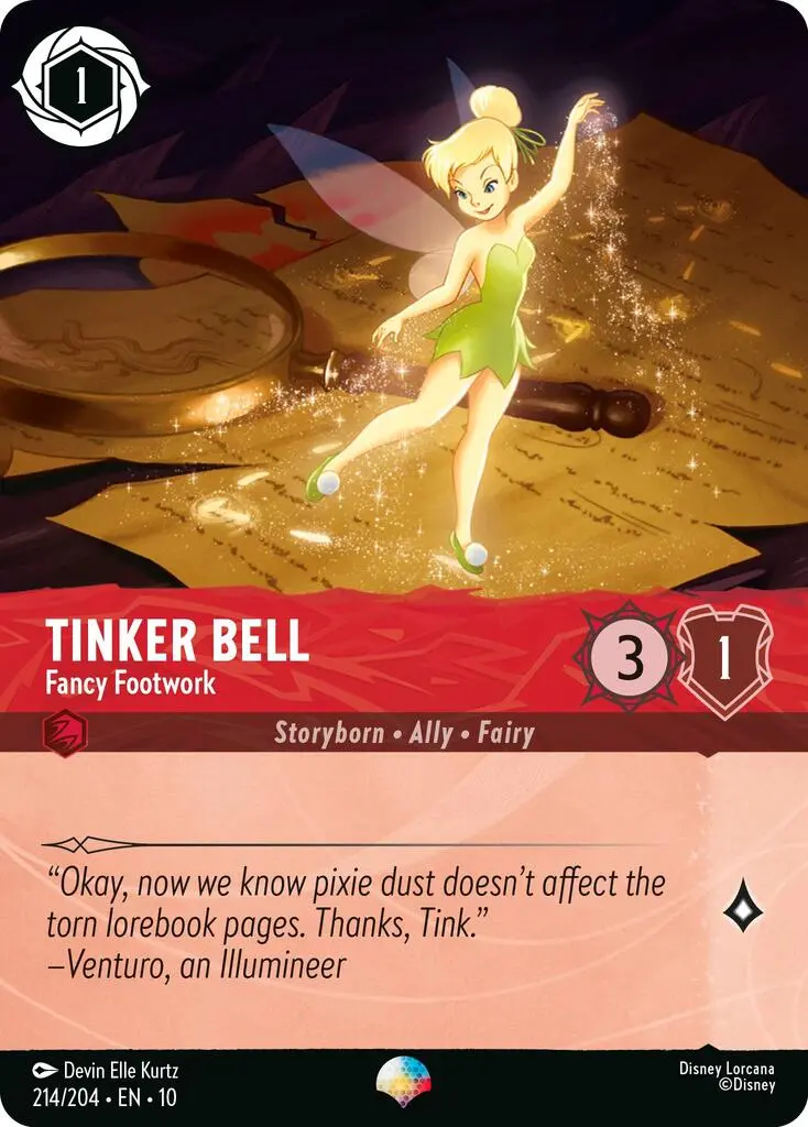 Tinker Bell - Fancy Footwork (Epic) (214/204) [Whispers In The Well] 1