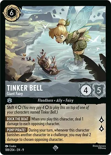 Tinker Bell - Giant Fairy (188/204) [Fabled] 1