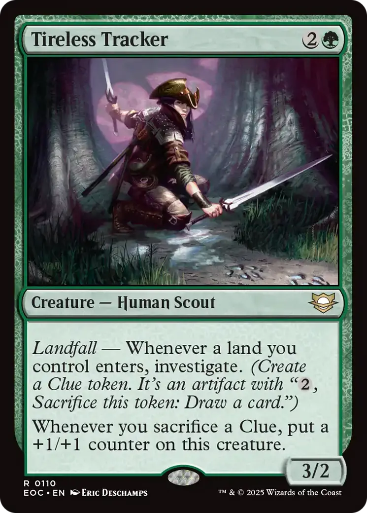 Tireless Tracker [Edge Of Eternities Commander] 1