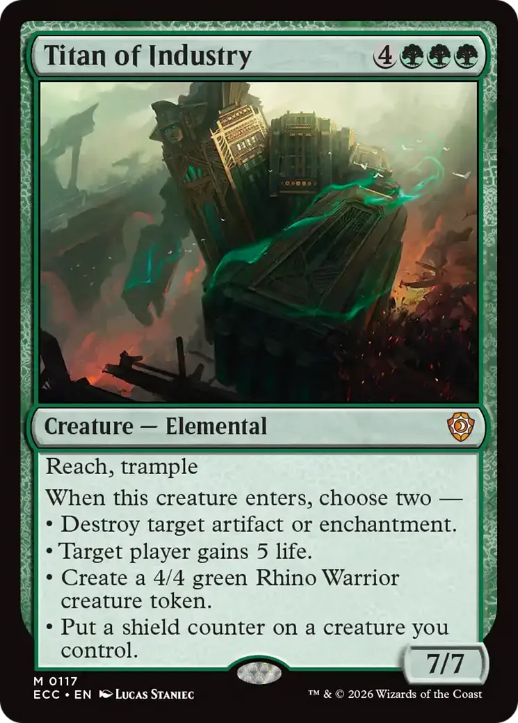 Titan Of Industry [Lorwyn Eclipsed Commander] 1