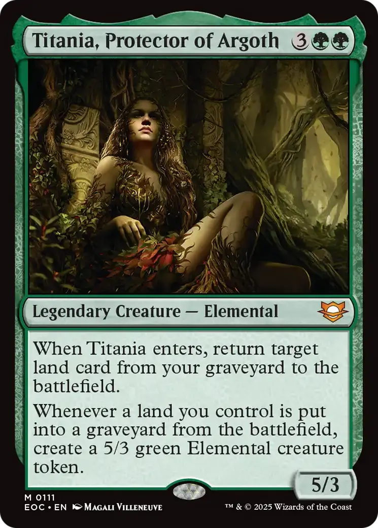 Titania, Protector Of Argoth [Edge Of Eternities Commander] 1