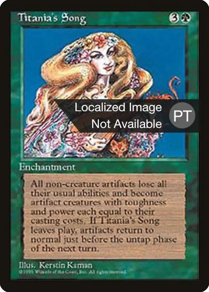 Titania's Song [Fourth Edition (Foreign Black Border)] 1