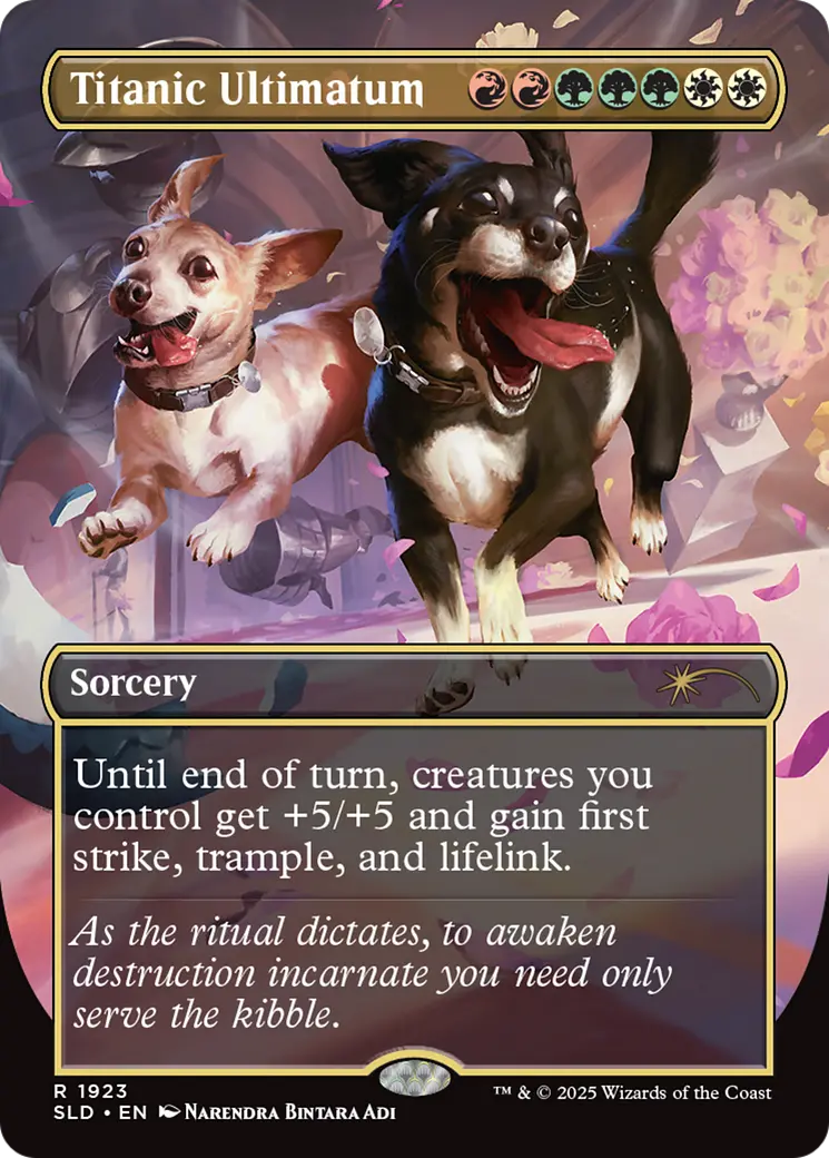 Titanic Ultimatum (1923) (Rainbow Foil) [Secret Lair Drop Series] 1