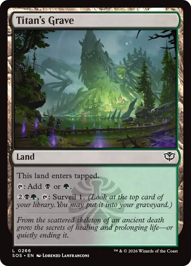 Titan's Grave [Secrets Of Strixhaven] 1