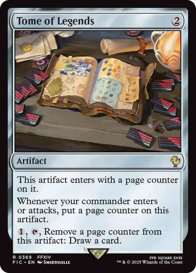 Tome Of Legends (Surge Foil) [Final Fantasy Commander] 1