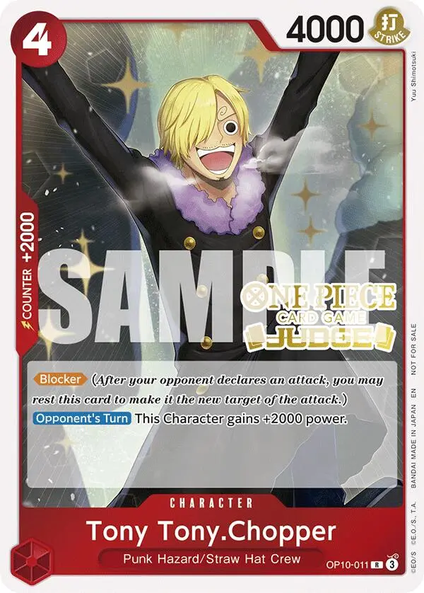 Tony Tony.Chopper (Judge Pack Vol. 6) [One Piece Promotion Cards] 1