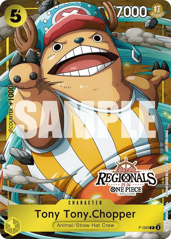 Tony Tony.Chopper (Offline Regional Participation Pack 2025 Vol.2) [One Piece Promotion Cards] 1
