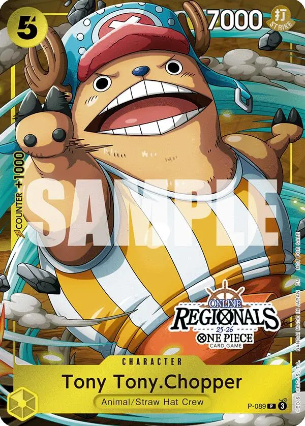 Tony Tony.Chopper (Online Regional Participation Pack 2025 Vol.2) [One Piece Promotion Cards] 1