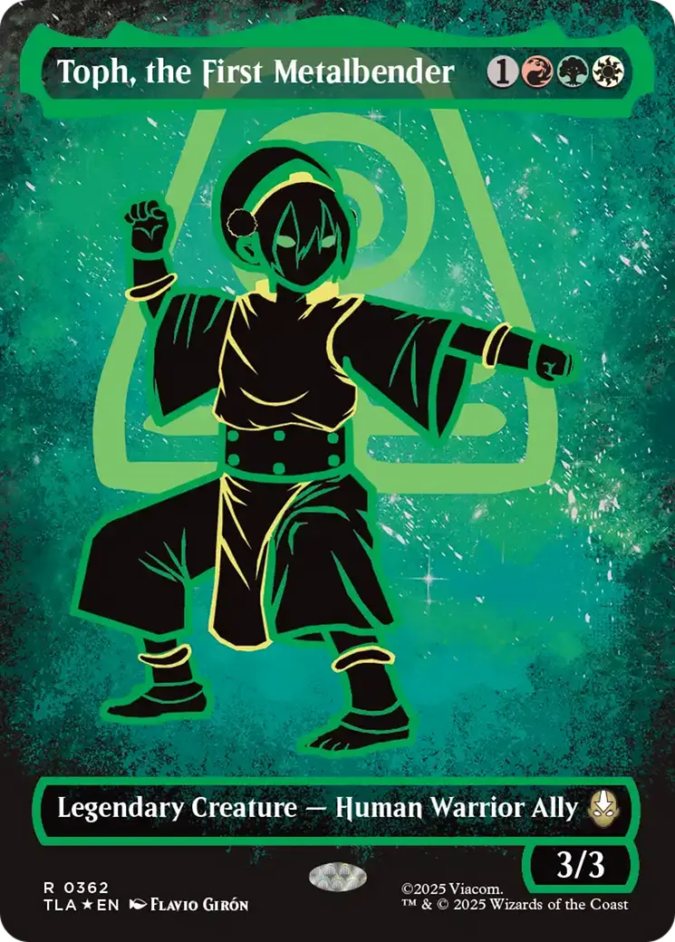 Toph, The First Metalbender (Borderless Battle Pose) [Avatar: The Last Airbender] 1