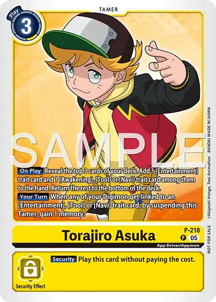 Torajiro Asuka [P-218] (Official Store Tournament 2026 Vol. 1) [Promotional Cards] 1